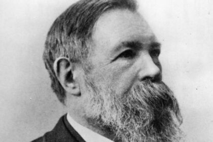 Friedrich Engels im Jahr 1891, Fotograf William Elliott Debenham (1839–1924)