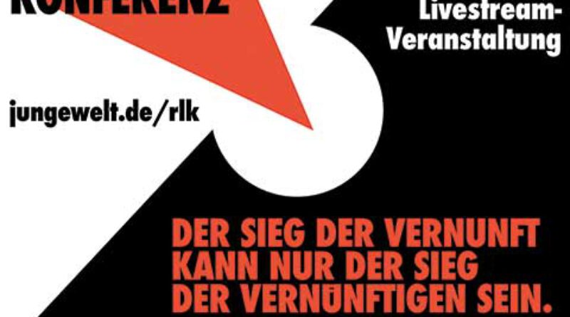 Rosa-Luxemburg-Konferenz am 9. Januar als Livestream