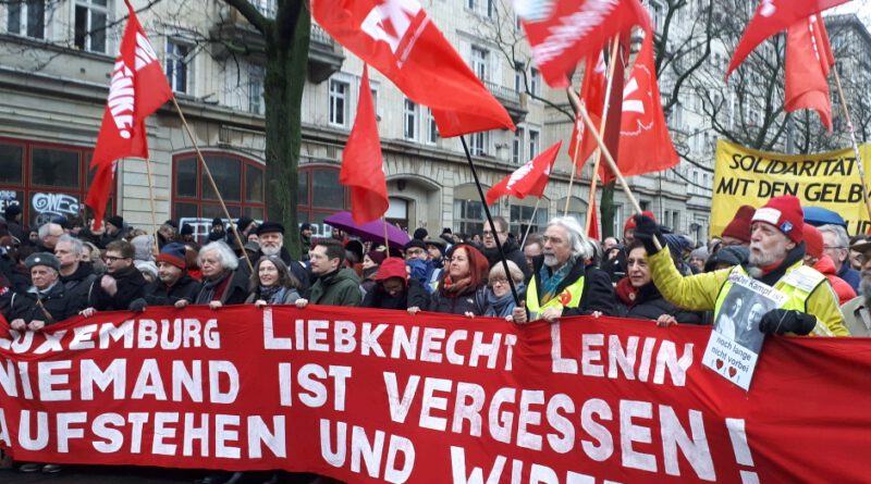 Liebknecht-Luxemburg-Demonstration 2022: Bündnisaufruf