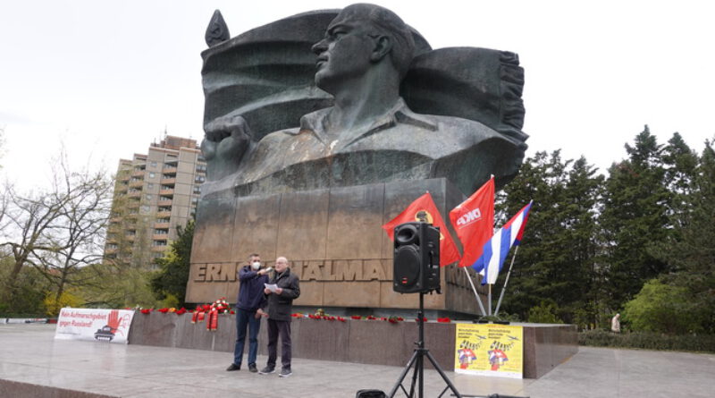 Antrag auf Abbau und Einschmelzung von Thälmann-Denkmal