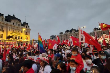 Wahlkampfabschluss von Pedro Castillo. Foto: Pedro Castillo Presidente 2021 via Facebook