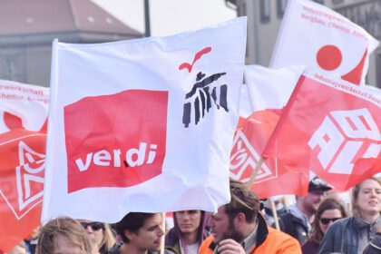 1. Mai 2019 in Berlin. Foto: Uwe Hiksch / flicks (CC BY-NC-SA 2.0) - https://www.flickr.com/photos/uwehiksch/46977438234/