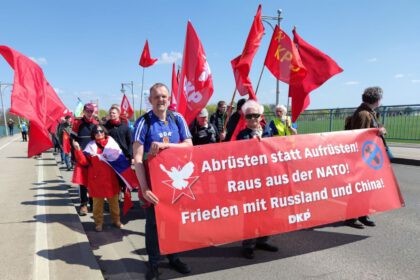 Elbetag 2022 in Torgau. Foto: DKP Berlin