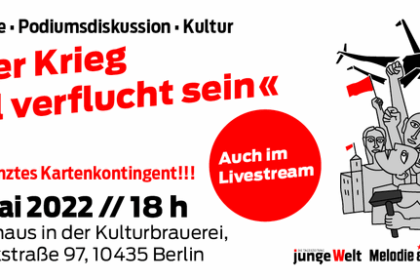 Der Krieg soll verflucht sein