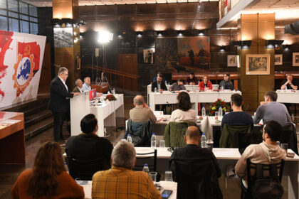 Gründungsversammlung der Europäischen Kommunistische Aktion in Athen. Foto: 902.gr