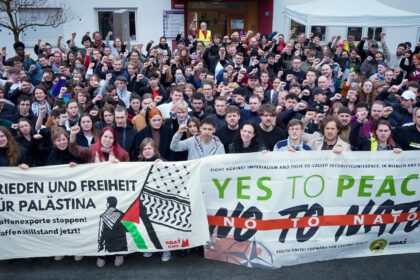 Auch auf dem SDAJ-Bundeskongress ist Frieden das zentrale Thema. Foto: SDAJ