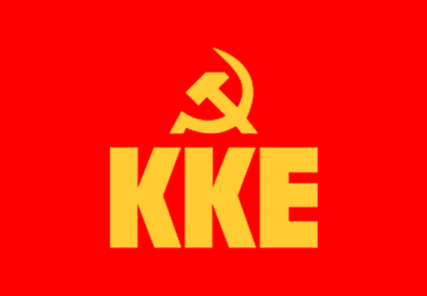 Demonstration der KNE vor der israelischen Botschaft