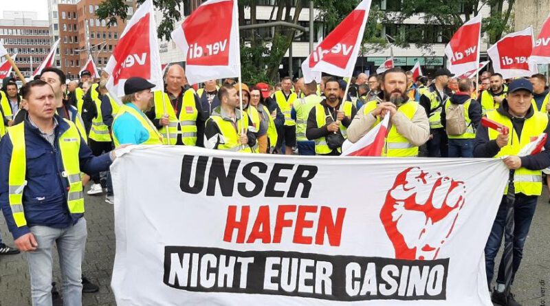ver.di Hamburg: Das ‚Ja‘ der Bürgerschaft zum MSC-Deal ist schlecht für Hamburg