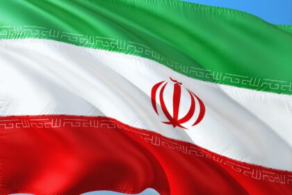 Iranische Flagge. Image by jorono from Pixabay