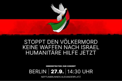 Zusammen für Gaza - Berlin, 27. September 2025
