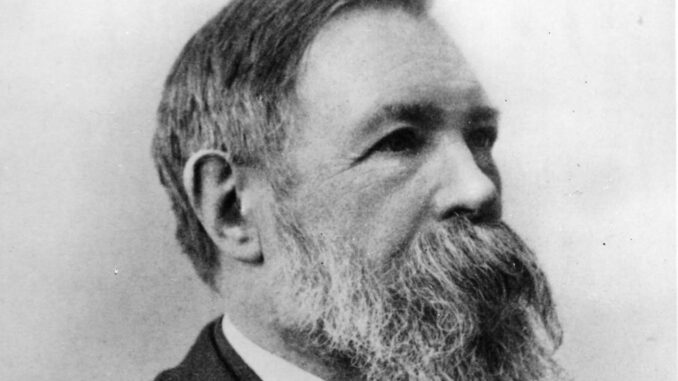 Friedrich Engels im Jahr 1891, Fotograf William Elliott Debenham (1839–1924)