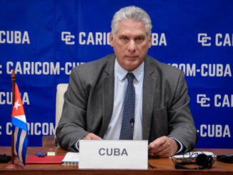 Der kubanische Präsident hob die Grundsätze hervor, auf denen die Beziehungen zwischen Kuba und den karibischen Staaten beruhen. Foto: Estudios Revolución