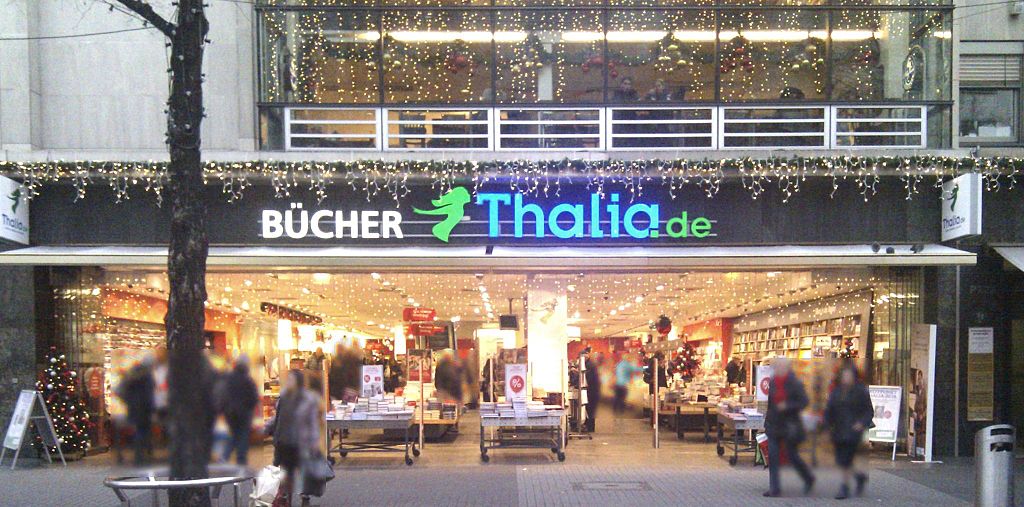 Thalia-Filiale in Mannheim. Wegavision, CC0, via Wikimedia Commons