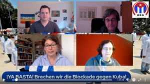 ¡YA BASTA! Brechen wir die Blockade gegen Kuba!