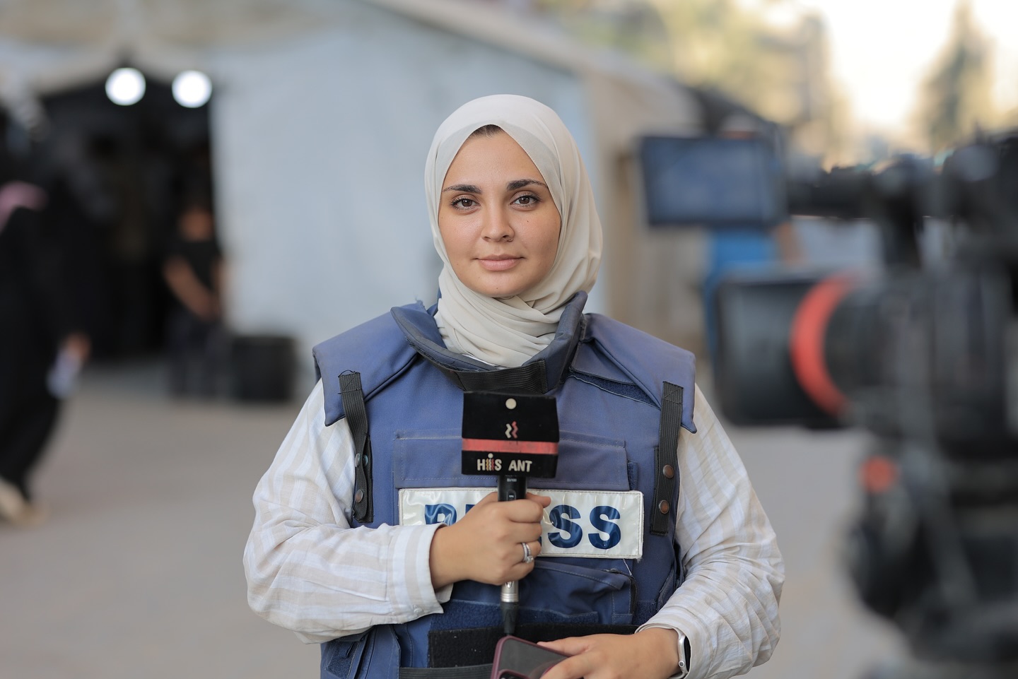 Huda Emad Hegazi, Korrespondentin in Gaza. Foto: privat via Facebook