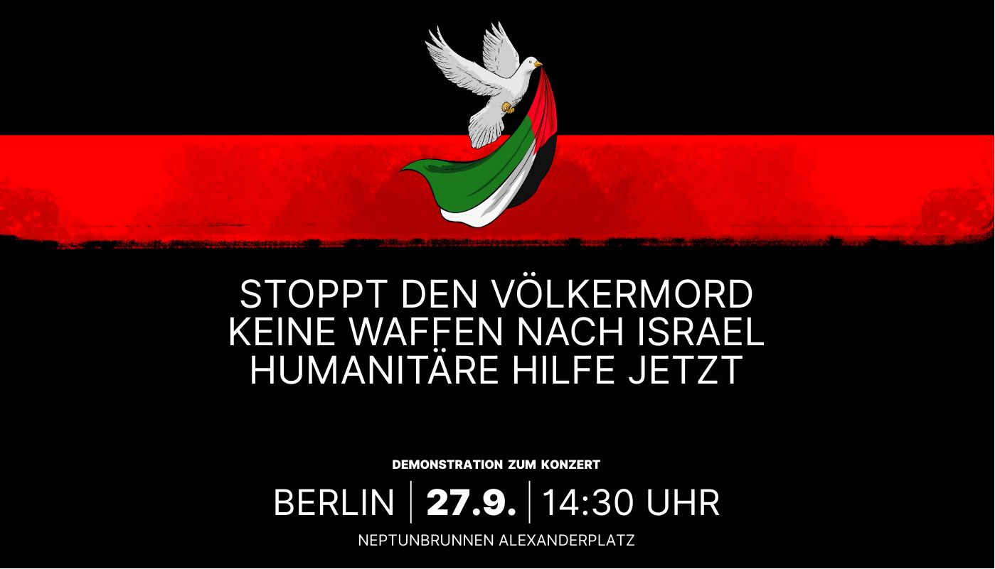 Zusammen für Gaza - Berlin, 27. September 2025
