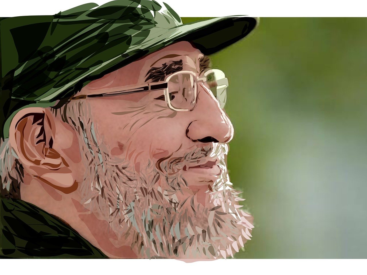 Fidel Castro. Grafik: Pixabay